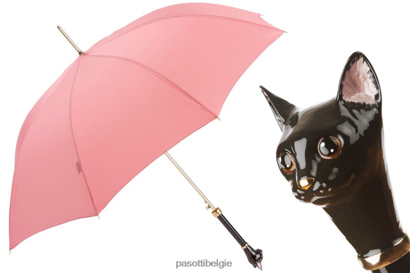 paraplu | 20 sum-3 k49 - zwarte kattenparaplu PASOTTI VFHH4H526