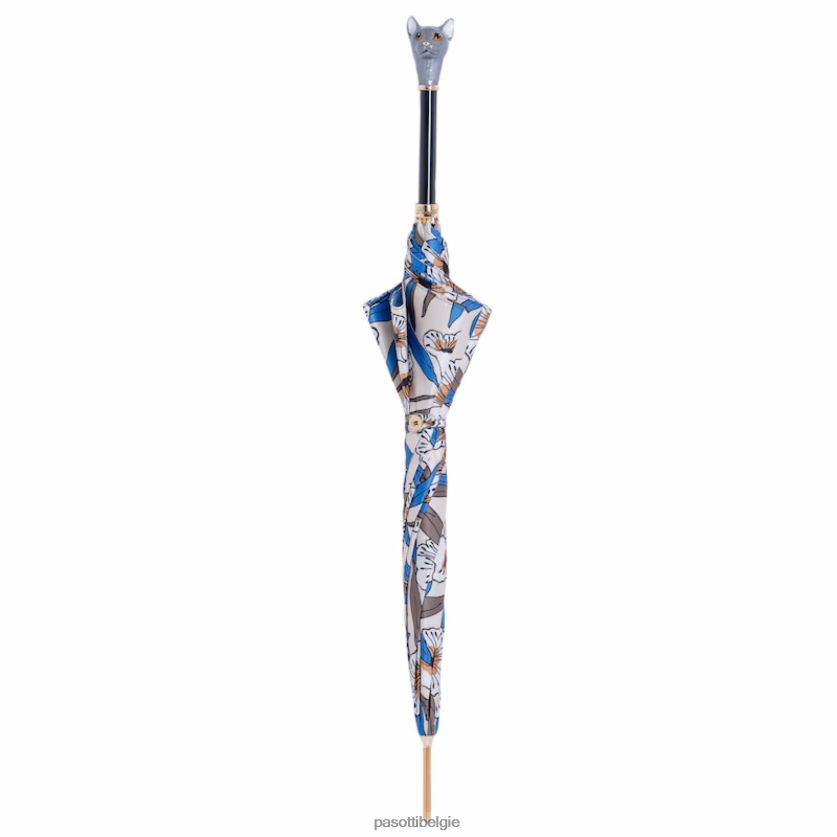 paraplu | 20 v0060-5 k49 - grijze kattenparaplu PASOTTI VFHH4H490