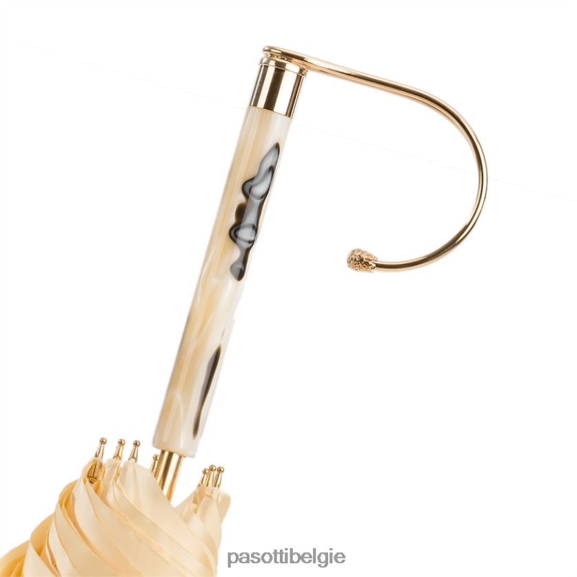 paraplu | 222 plat-300 t8 - ivoorkleurige schetsparaplu, dubbeldoek PASOTTI VFHH4H534