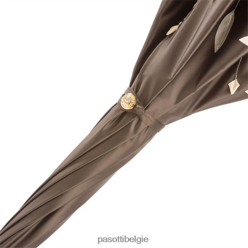 paraplu | 280 plat-30 c22 - luxe handgeborduurde paraplu PASOTTI VFHH4H536