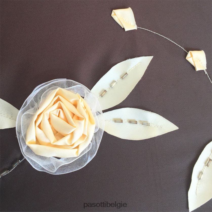 paraplu | 280 plat-30 c22 - luxe handgeborduurde paraplu PASOTTI VFHH4H536