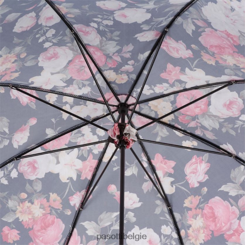 paraplu | 354ne 52693-68 d4 - gebloemde parasol met bamboe handvat PASOTTI VFHH4H642