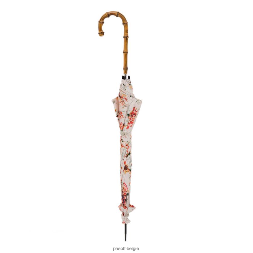 paraplu | 354ne 5y259-9 d4 - gebloemde parasol met whangee handvat PASOTTI VFHH4H635
