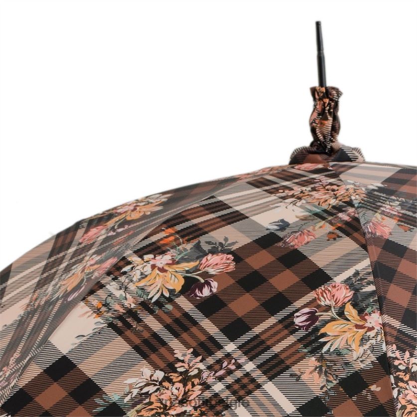 paraplu | 354ne 5y743-5 d26 - tartan parasol met bloemen PASOTTI VFHH4H630