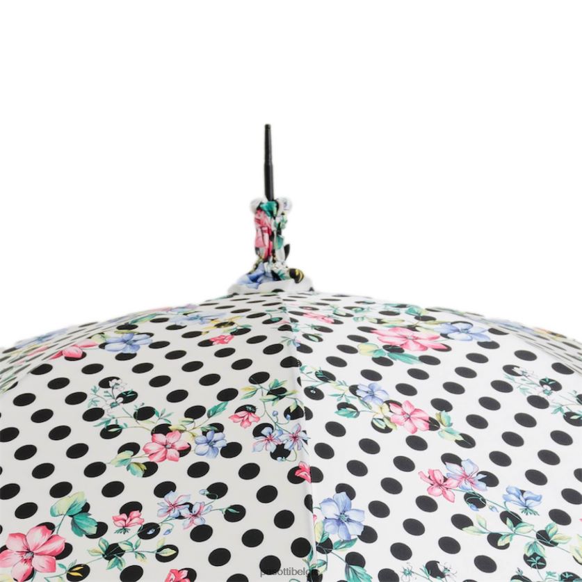 paraplu | 354ni 90462-2 d1 - parasol met stippen en bloemen PASOTTI VFHH4H628