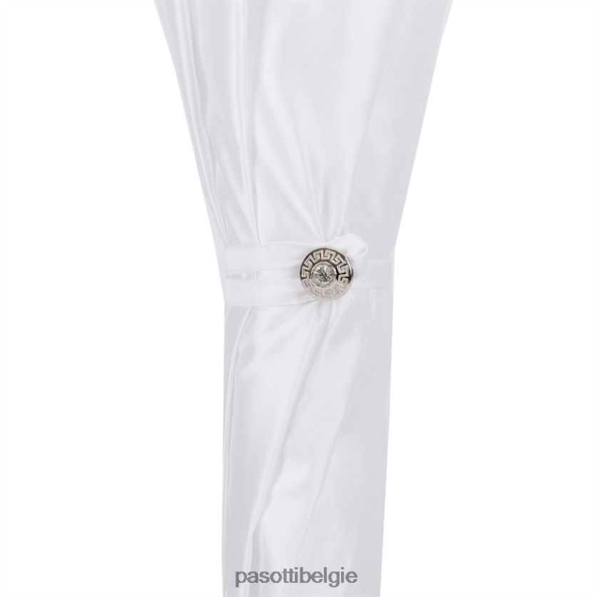 paraplu | 386ni plat-1 p - witte bruiloftparaplu met kant PASOTTI VFHH4H634