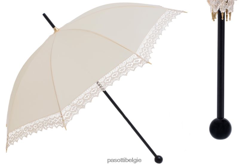 paraplu | 38 ivoor - trouwparasol met kant PASOTTI VFHH4H643