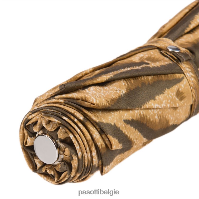 paraplu | 257 1409-61 113 - dierlijker opvouwbare paraplu met konijnenhandvat PASOTTI VFHH4H612