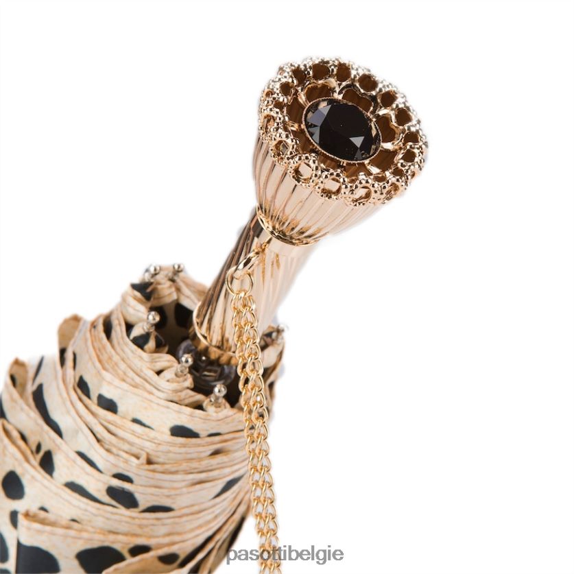 paraplu | 257 1411-29 p11 - opvouwbare paraplu met luipaardprint PASOTTI VFHH4H585