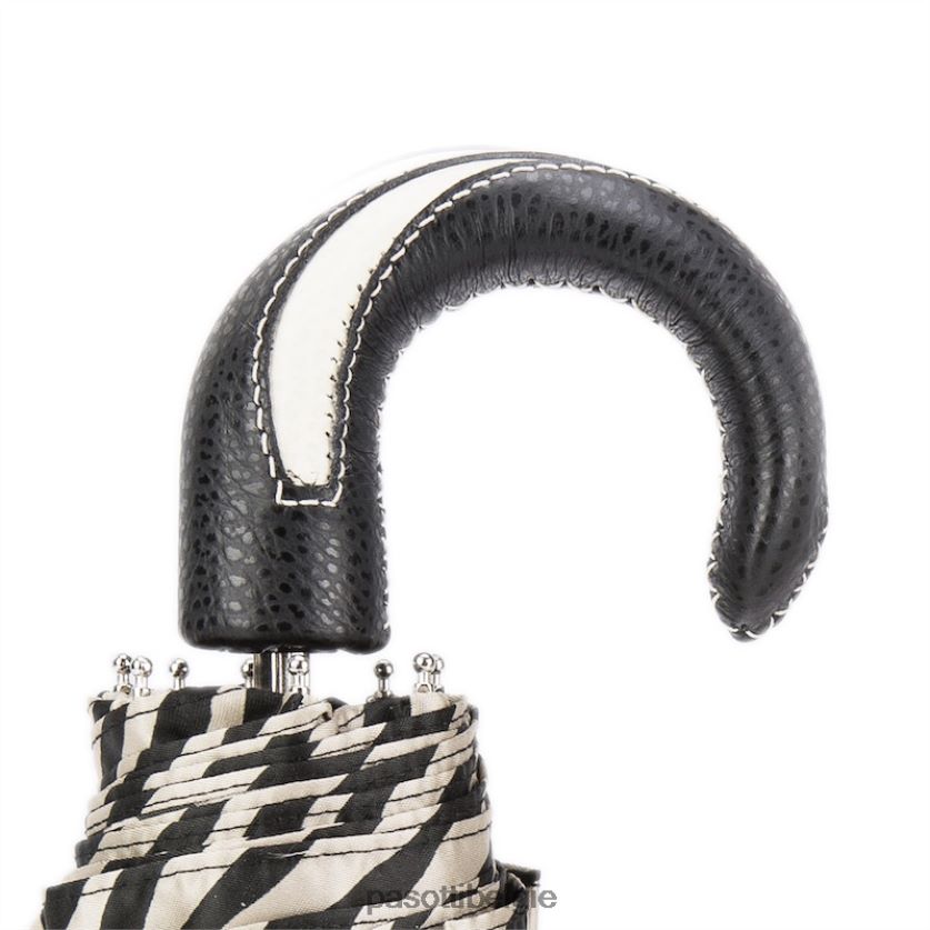 paraplu | 257 21028-55 d19 - opvouwbare zebraparaplu PASOTTI VFHH4H613