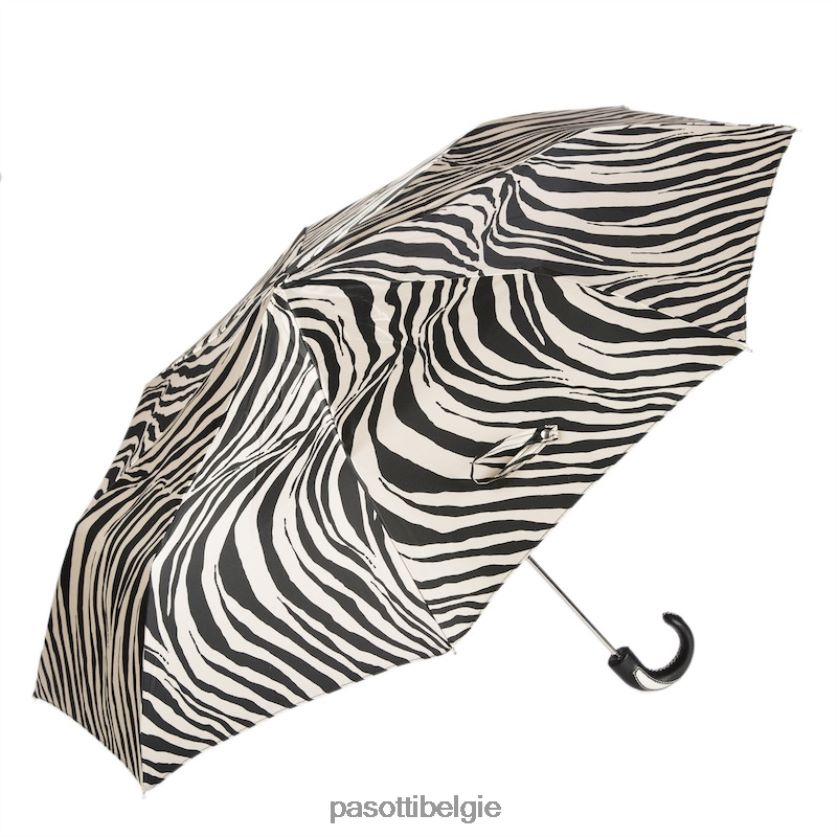paraplu | 257 21028-55 d19 - opvouwbare zebraparaplu PASOTTI VFHH4H613