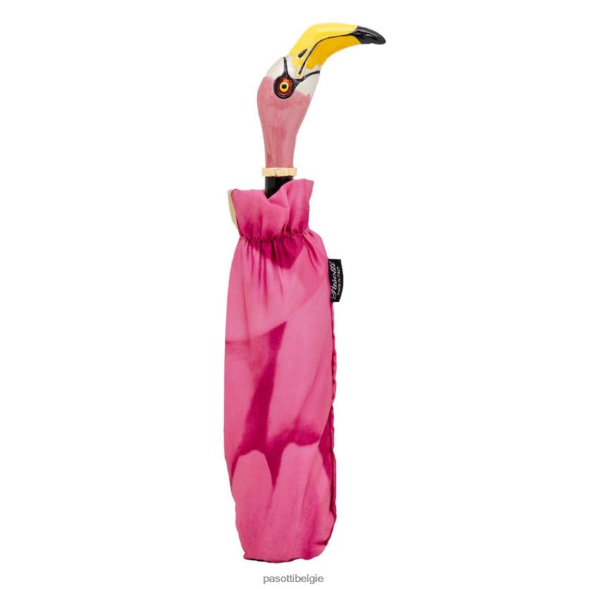 paraplu | 257 21065-30 k9 - opvouwbare flamingo PASOTTI VFHH4H617
