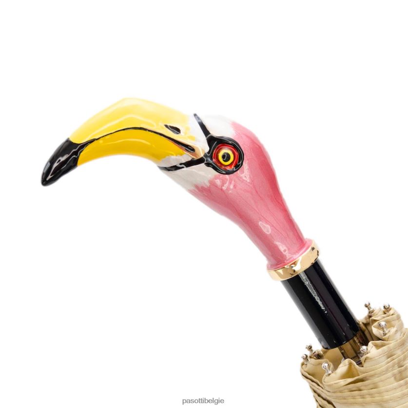 paraplu | 257 21065-30 k9 - opvouwbare flamingo PASOTTI VFHH4H617