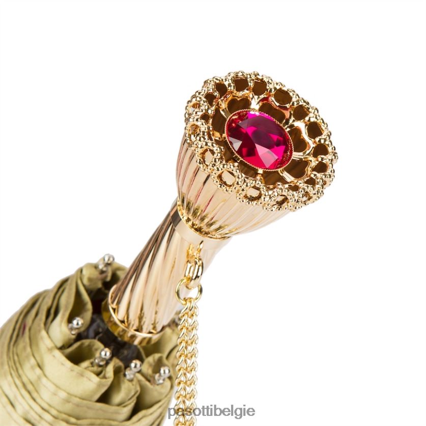 paraplu | 257 21065-30 p11 - roze dahlia opvouwbare paraplu PASOTTI VFHH4H576