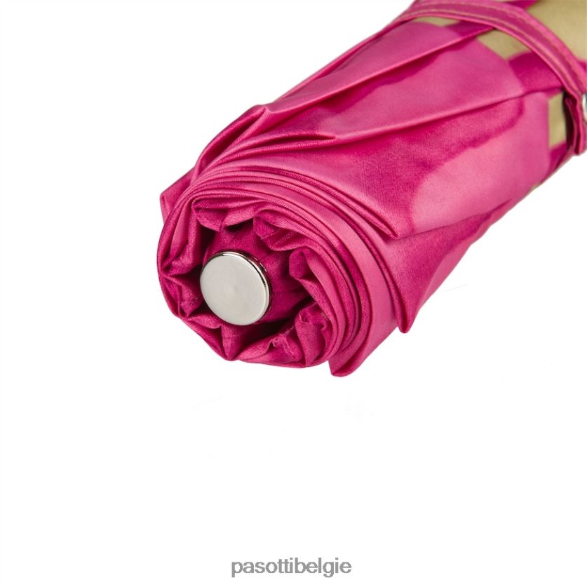 paraplu | 257 21065-30 p11 - roze dahlia opvouwbare paraplu PASOTTI VFHH4H576