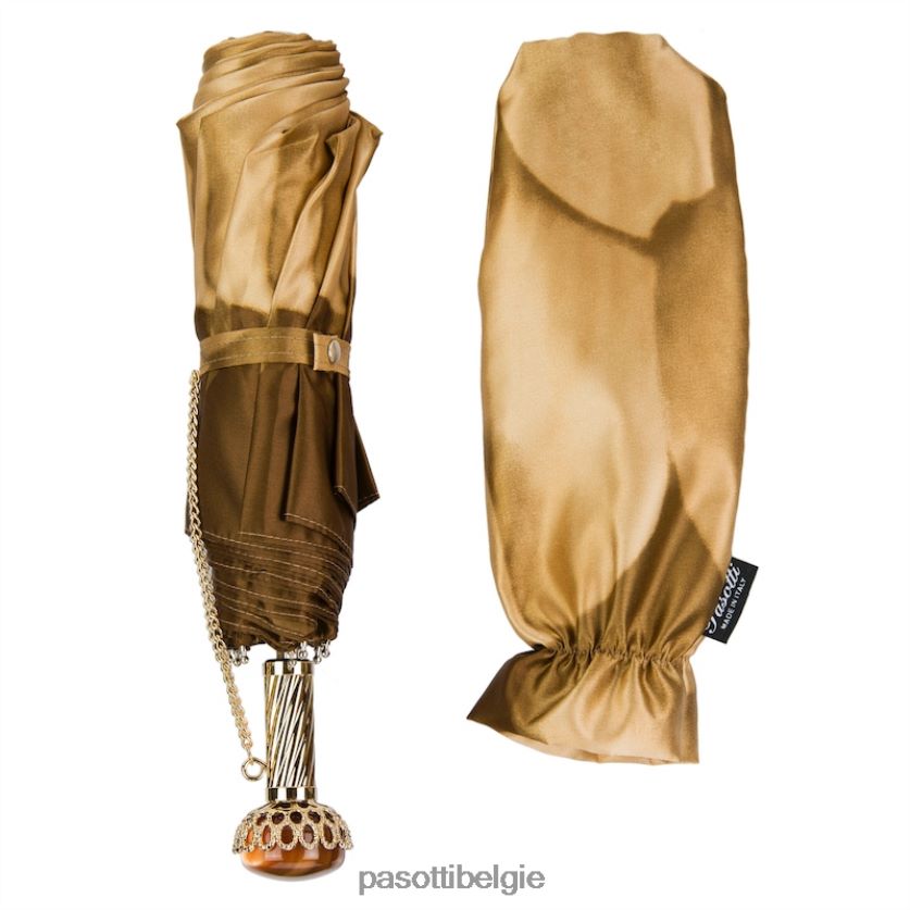 paraplu | 257 21065-40 a29 - beige dahlia opvouwbare paraplu PASOTTI VFHH4H603