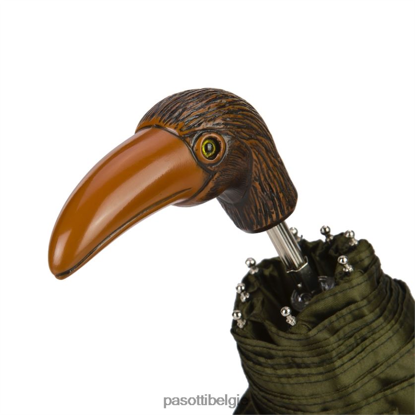 paraplu | 257 21273-13 141 - opvouwbare paraplu met groene bloementoekan PASOTTI VFHH4H592