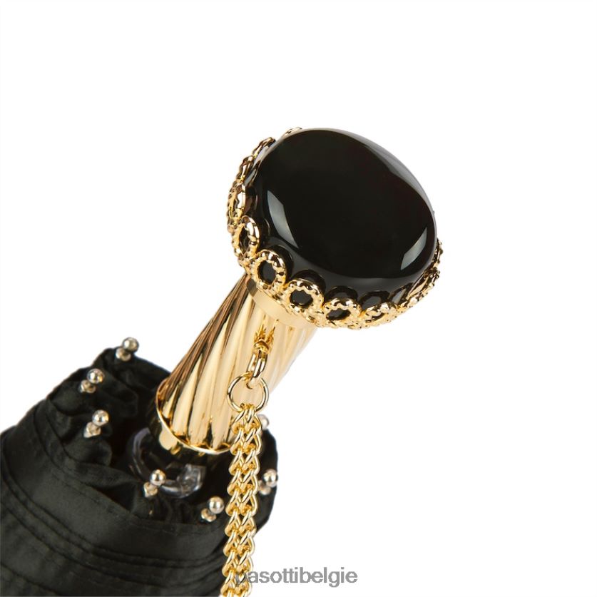 paraplu | 257 21273-6 a29 - gouden bloem mooie opvouwbare paraplu PASOTTI VFHH4H606