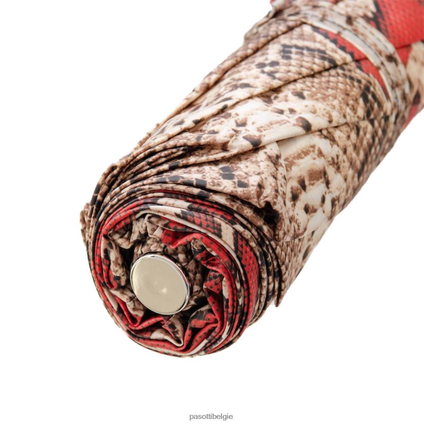 paraplu | 257 52656-601 p12 - opvouwbare paraplu met pythonprint PASOTTI VFHH4H581