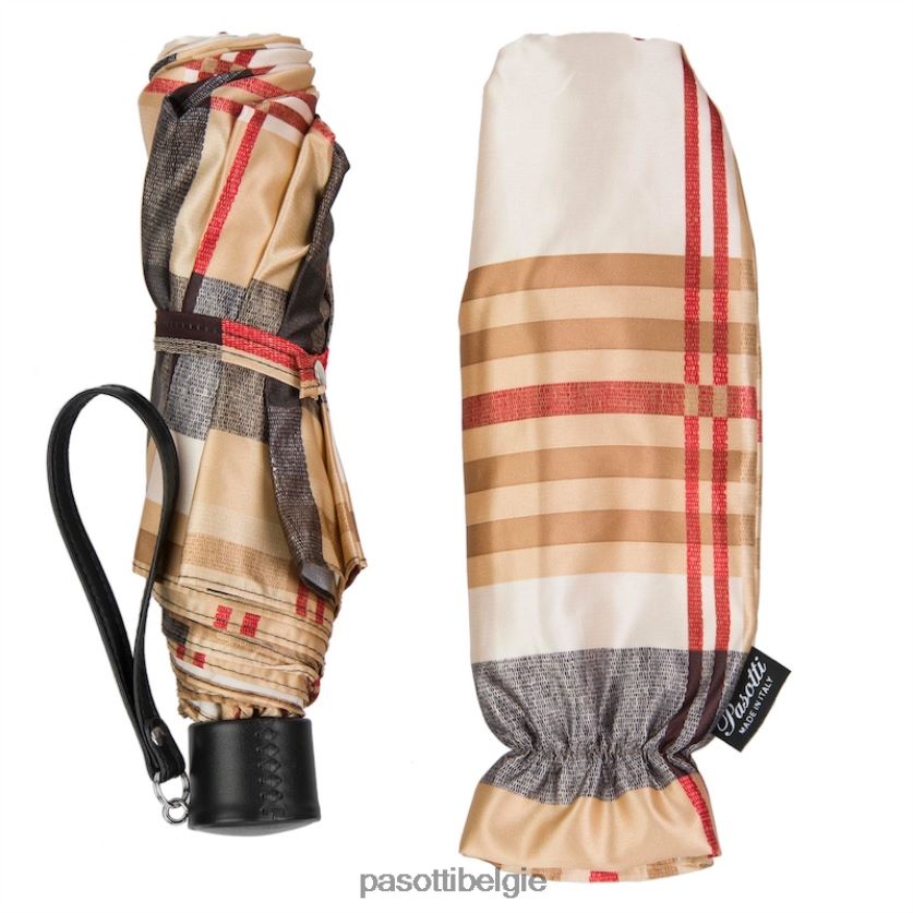 paraplu | 257 52864-111 p - klassieke woumbrella met strepen PASOTTI VFHH4H591