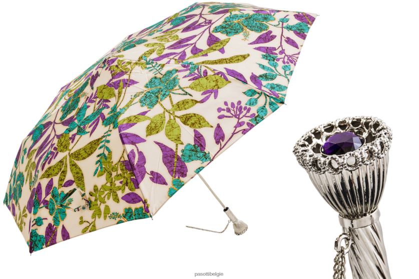 paraplu | 257 56792-2 p11 - opvouwbare paraplu met veer PASOTTI VFHH4H602