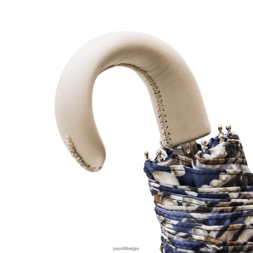 paraplu | 257 5a003-33 p - opvouwbare paraplu met parelprint PASOTTI VFHH4H610