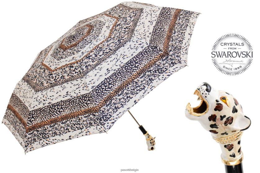 paraplu | 257 5g468-6 k36 - opvouwbare jaguarparaplu PASOTTI VFHH4H578