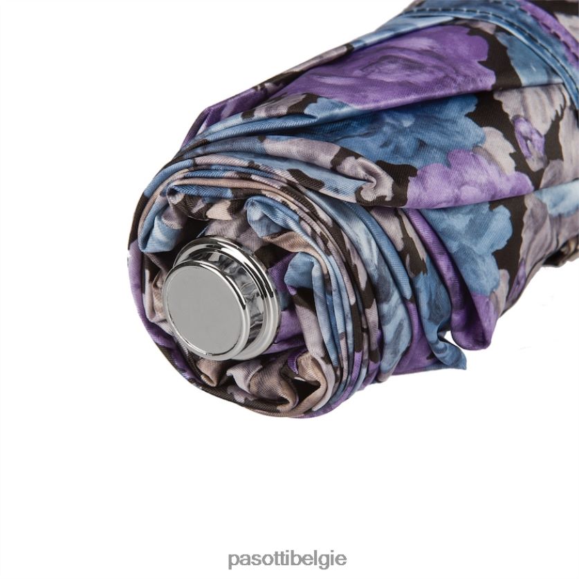 paraplu | 261s 57982-9 b54 - elegante opvouwbare paraplu met bloemen PASOTTI VFHH4H607